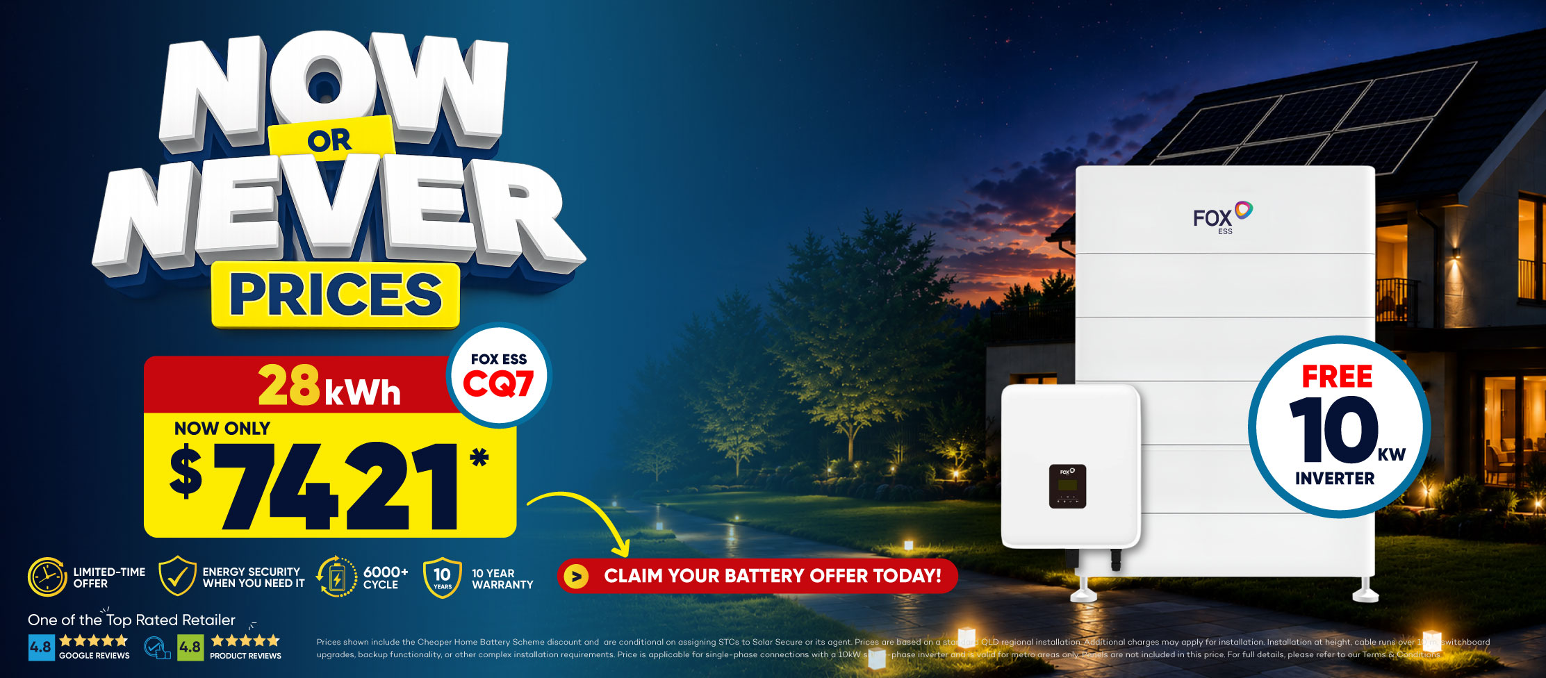 best solar panel deals in QLD by solar secure