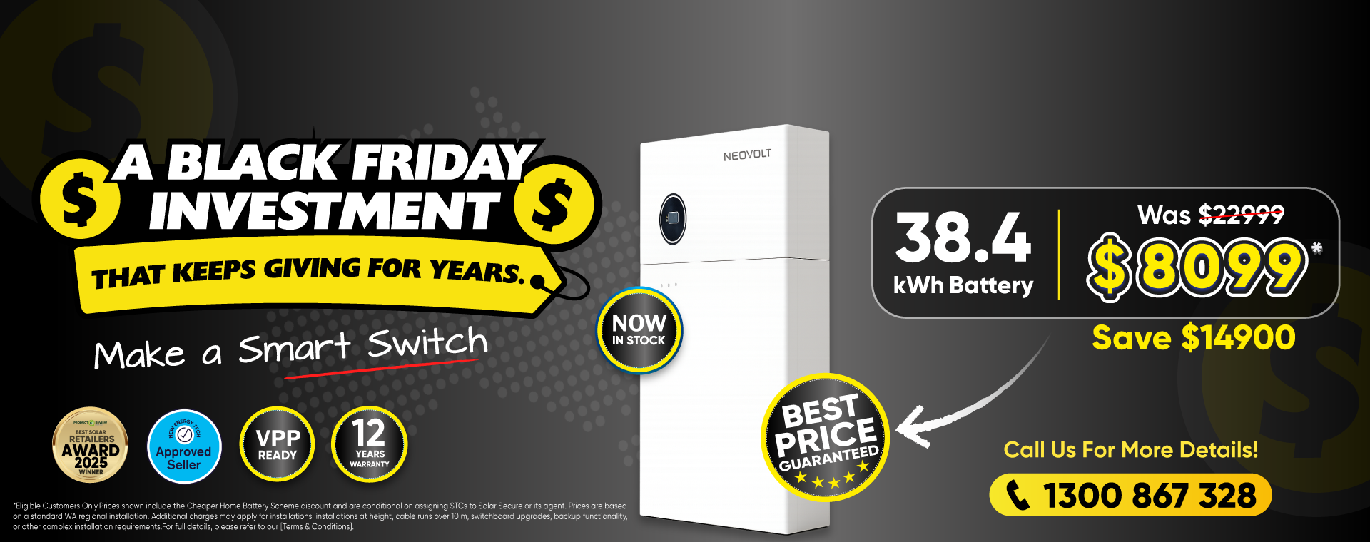 best solar panel deals in WA by solar secure