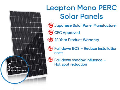 leapton solar panels