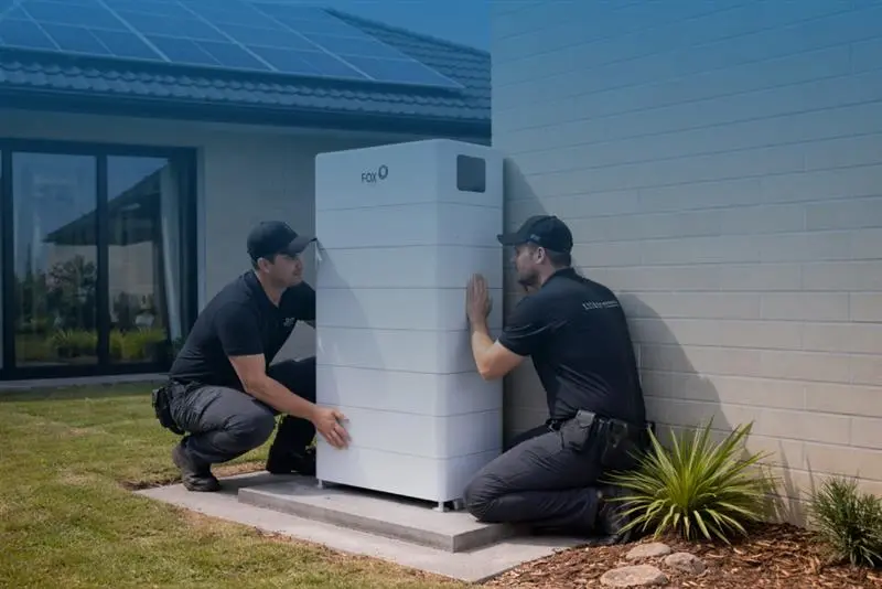 solar panel installation