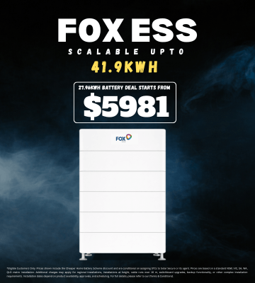 foxESS battery banner