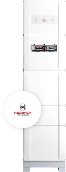 Redback Technologies home energy storage unit with digital display